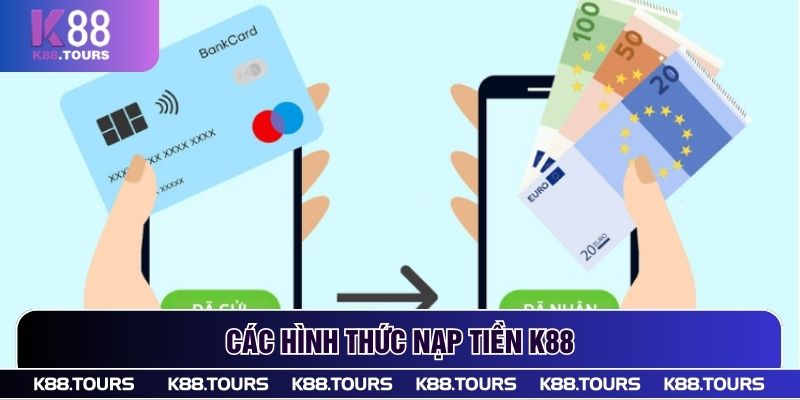 Các hình thức nạp tiền