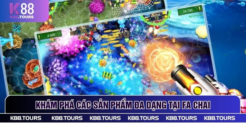 Khám phá các sản phẩm đa dạng tại Fa Chai